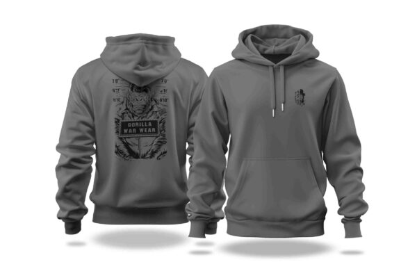 Mugshot hoodie heather grey