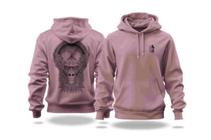 Elements Hoodie: Unleash the Power of Nature in dusty pink