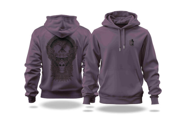 Elements Hoodie: Unleash the Power of Nature in wild mulberry