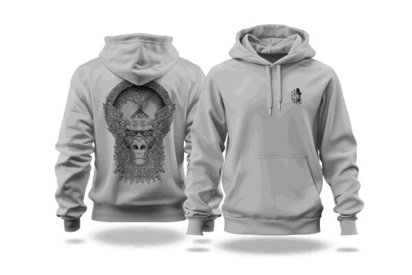 Elements Hoodie: Unleash the Power of Nature in Heather Grey