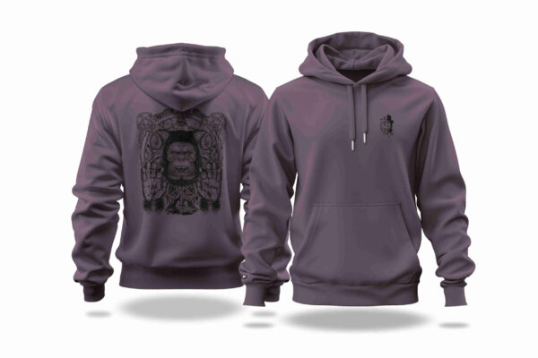 idle hands hoodie wild mulberry